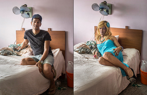  Série fotográfica mostra antes e depois de transgêneros em Cuba