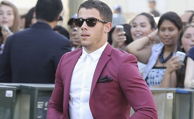 Nick Jonas arrives at the 16th Annual Young Hollywood Awards in Koreatown, California