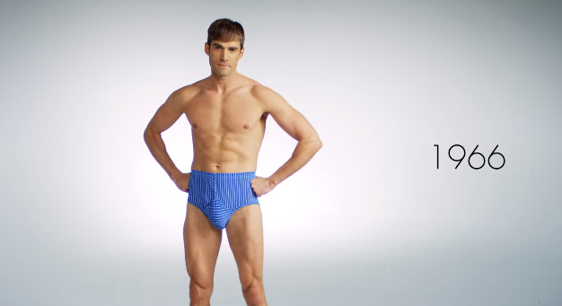 De macacão a boxer: vídeo mostra a evolução da cueca ao longo de 100 anos