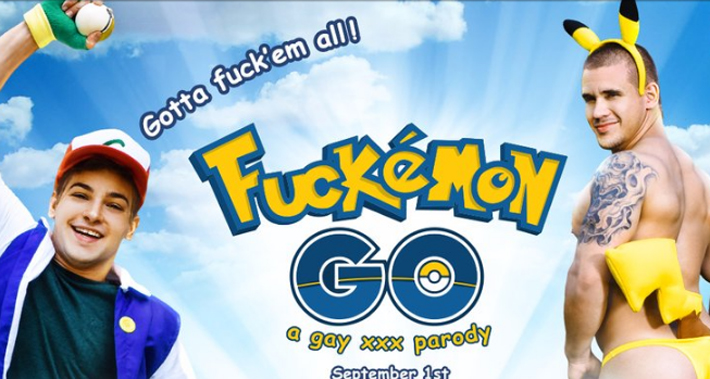 Fuckémon GO: produtora ‘Men.com’ faz paródia pornô gay de jogo para celular