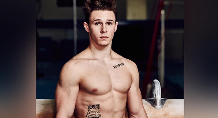 Ginasta britânico divulga vídeo onde aparece recebendo massagem no bumbum