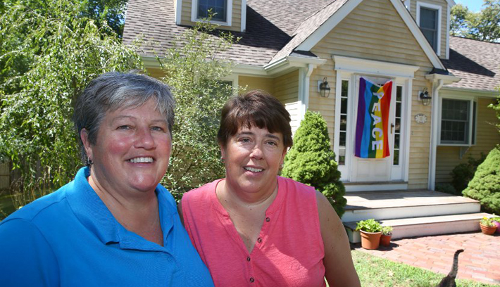 Natick, Mass., Neighborhood Reponds To Gay Couple Being Targeted