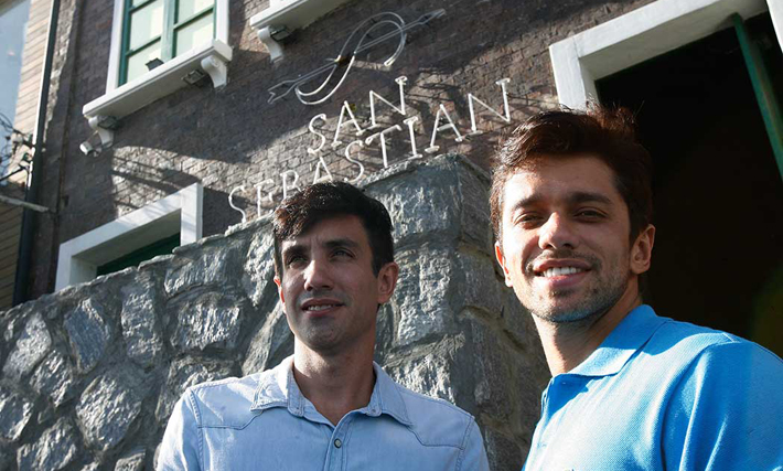 André Gagliano e José Augusto Vasconcelos, donos da San Sebastian