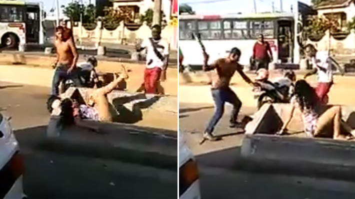 Travestis são espancadas por três homens em plena luz do dia no Rio
