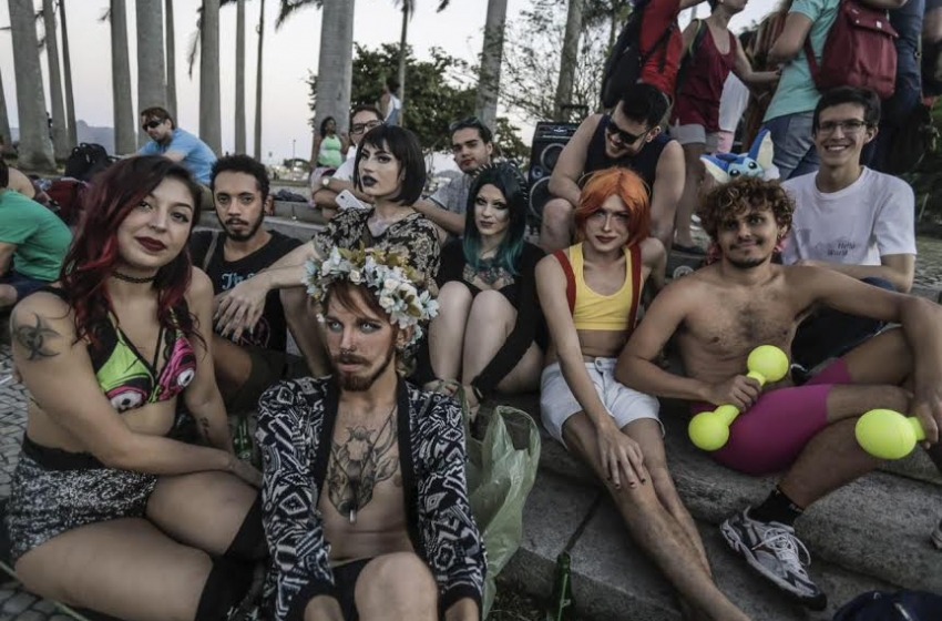  BiciQueer e Gaymado lacraram nos jardins do MAM no fim de semana no Rio