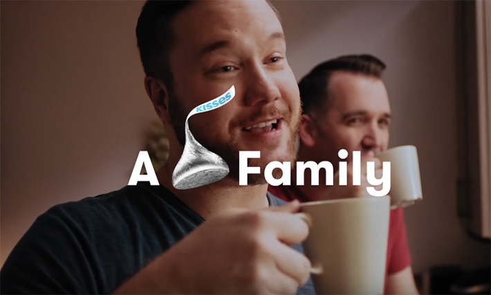  Fofura do dia! Novo comercial da Hershey’s mostra a rotina de casal gay