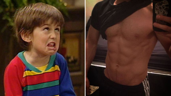 Sucesso como meme, ex-ator mirim cresceu e adora exibir o tanquinho no Instagram