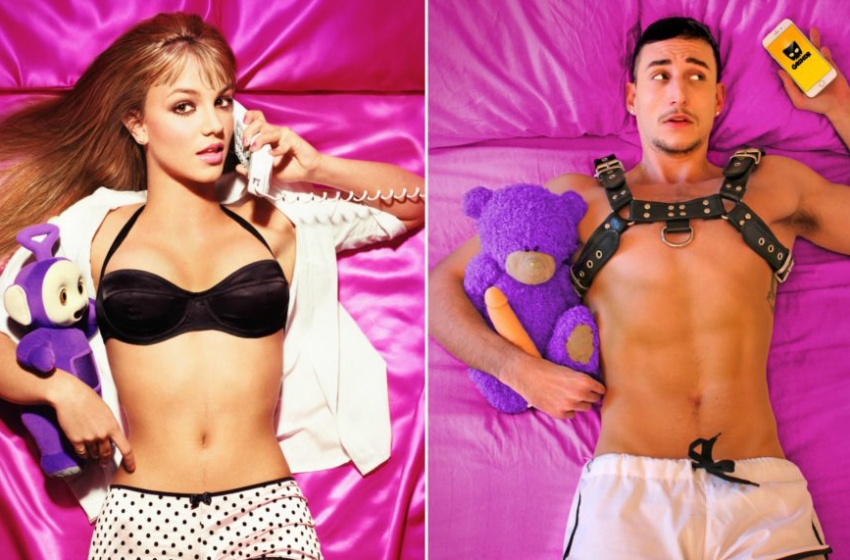  Jovem recria imagens icônicas de divas do pop com um toque de erotismo gay