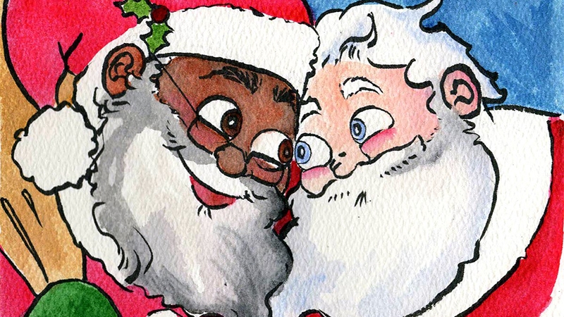  Livro infantil vai contar a história do Papai Noel negro e gay