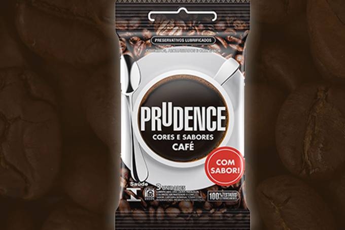  Prudence lança linha de camisinhas com cor, sabor e aroma de café