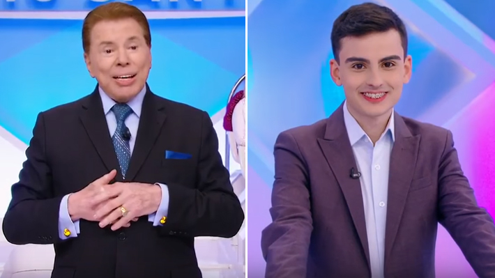 Silvio Santos questiona sexualidade de Dudu Camargo ao vivo: “Você é homem ou o quê?”
