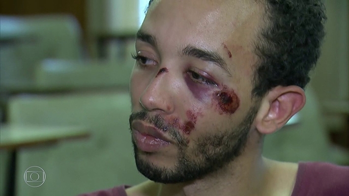  Com medo, estudante agredido por policial ainda não voltou para casa