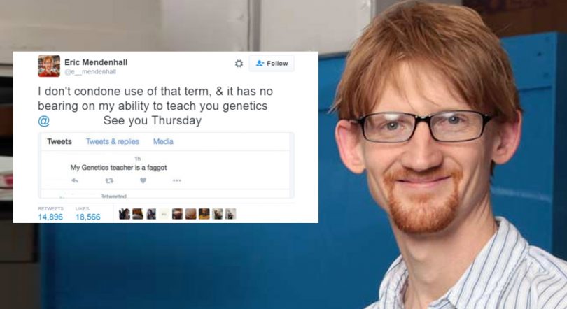 Professor viraliza após responder aluno que o chamou de “bicha” em rede social