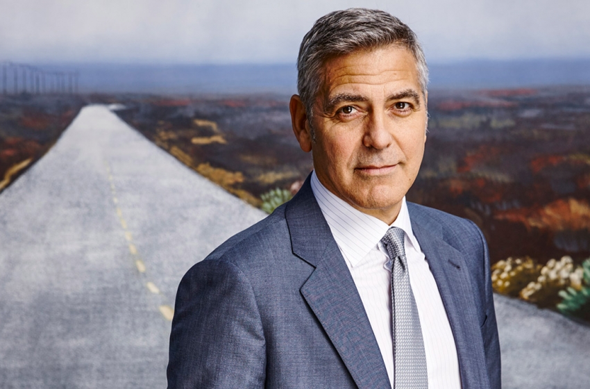  George Clooney quer interpretar personagens gays: “Eu posso beijar rapazes”