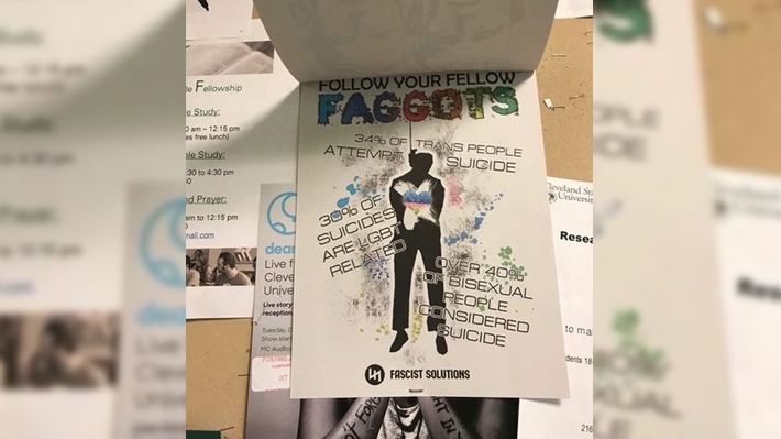  Cartaz divulgado por universidade incentiva suicídio de alunos LGBTs