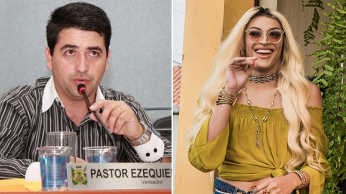 Manifestantes LGBT protestam contra vereador que ameaçou prender Pabllo Vittar