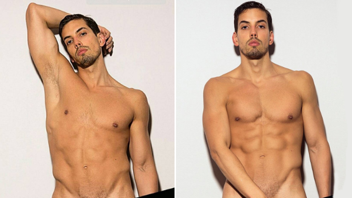 Felipe de Scarolis posa nu para revista e revela que já foi vítima de assédio