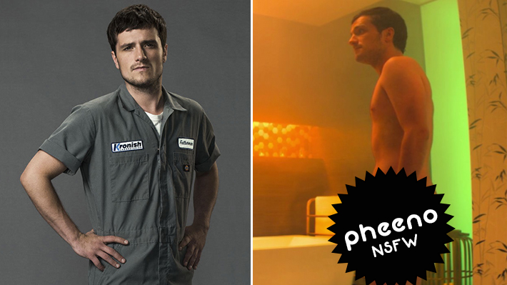 Josh Hutcherson, de “Jogos Vozares”, aparece peladão em nova série