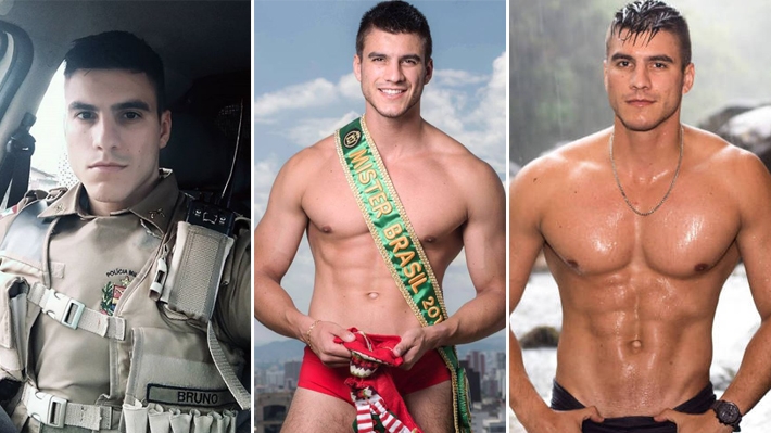  Saiba quem é Bruno Poczinek, policial militar eleito Mister Brasil 2017