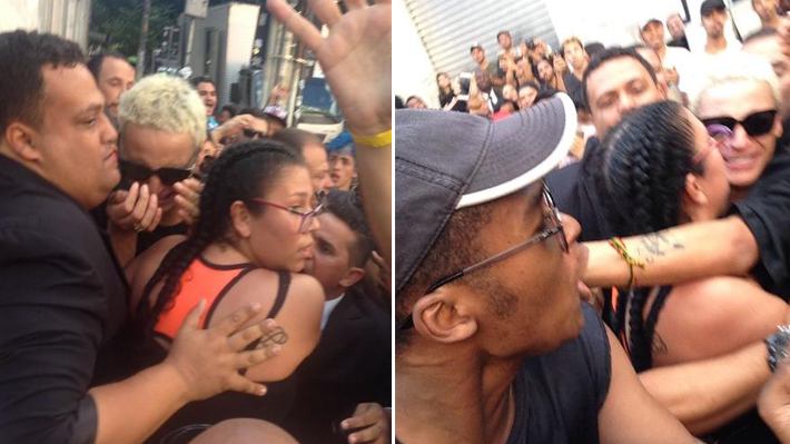 Pabllo Vittar chora e se desespera ao ser encurralada por multidão