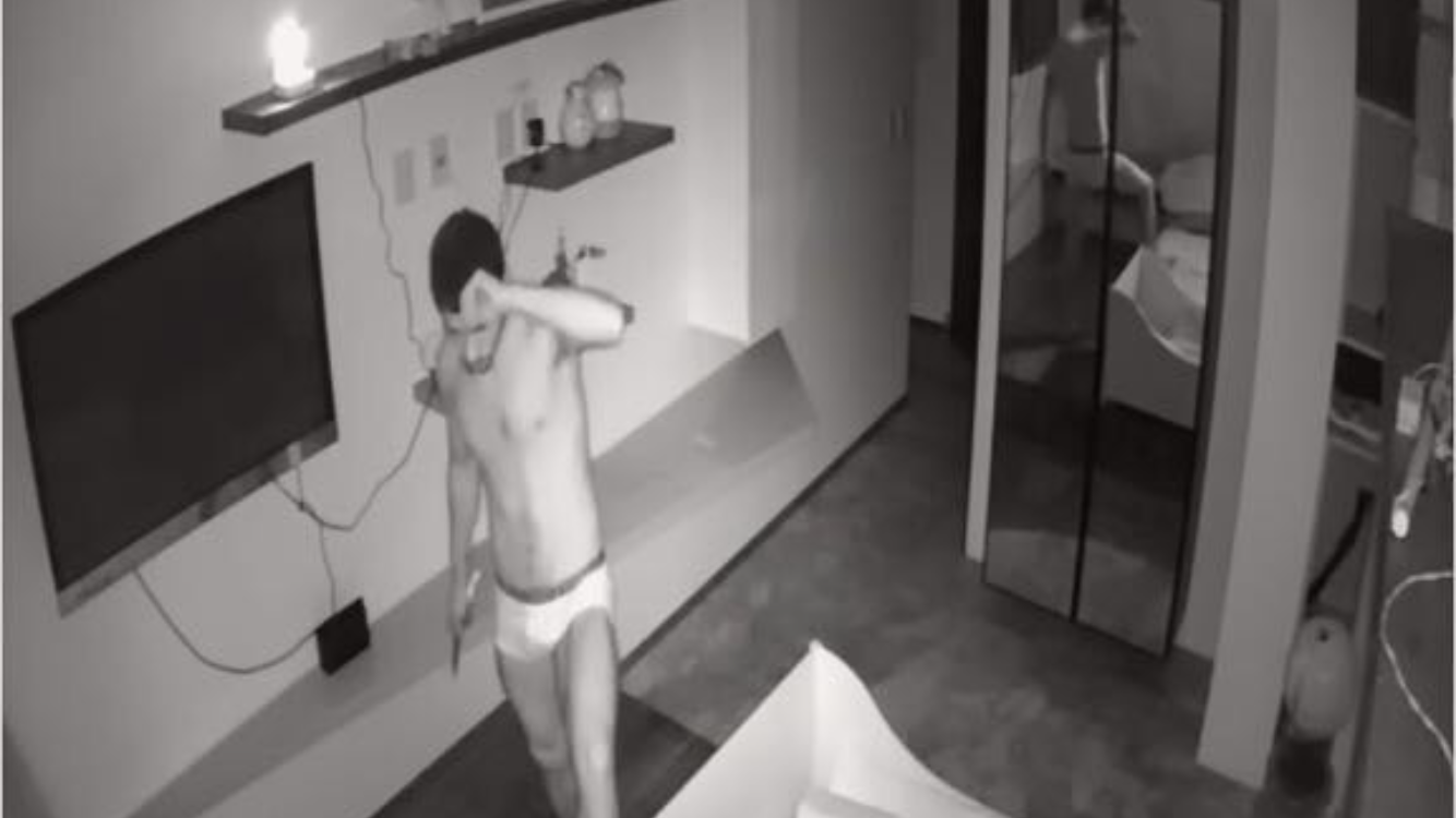 Ladrão rouba apartamento em condomínio de alto luxo só de cueca
