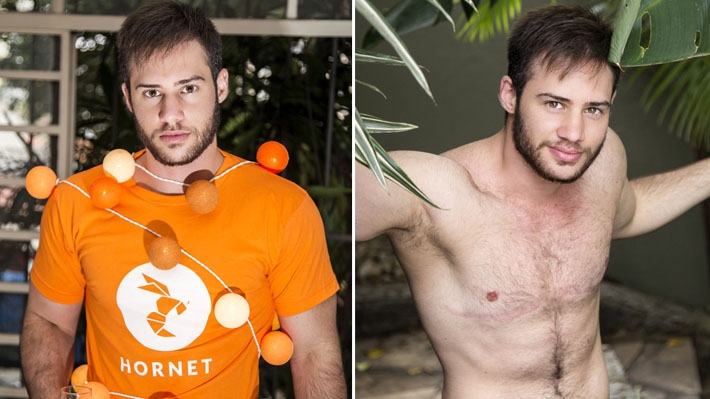  Modelo trans Paulo Vaz é o “Cara do Mês” em rede social gay e estrela ensaio sensual