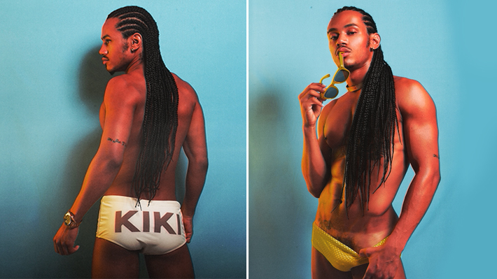 Yuri Gaspar, muso de Jojo Toddynho, faz ensaio exclusivo para a festa KIKI