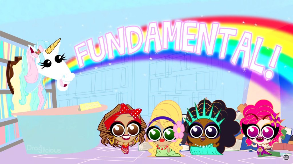 Latrice, Valentina, Detox, Bianca, Adore e RuPaul viram bebês em novo desenho animado