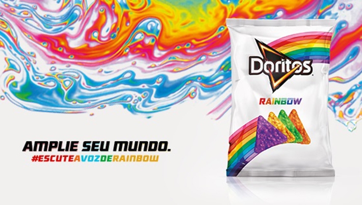  Doritos Rainbow está de volta ao Brasil e será vendido em SP, RJ e PR