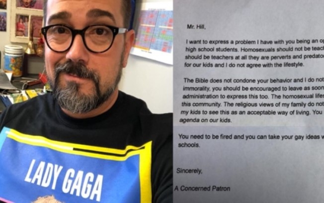  Professor abandona cargo após receber cartas que o ameaçavam por ser gay