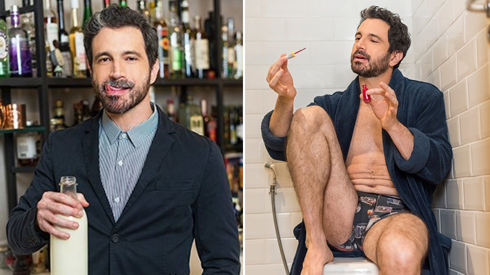 Caco Ciocler sensualiza de cueca em ensaio para revista; confira