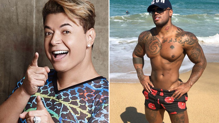 Cantor Xanndy fala sobre vídeo em que aparece beijando David Brazil: “Foi uma brincadeira”