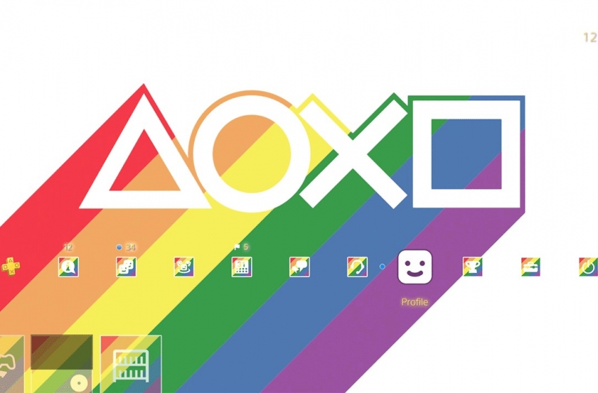  Sony cria layout para PlayStation 4 em homenagem ao mês do Orgulho LGBT