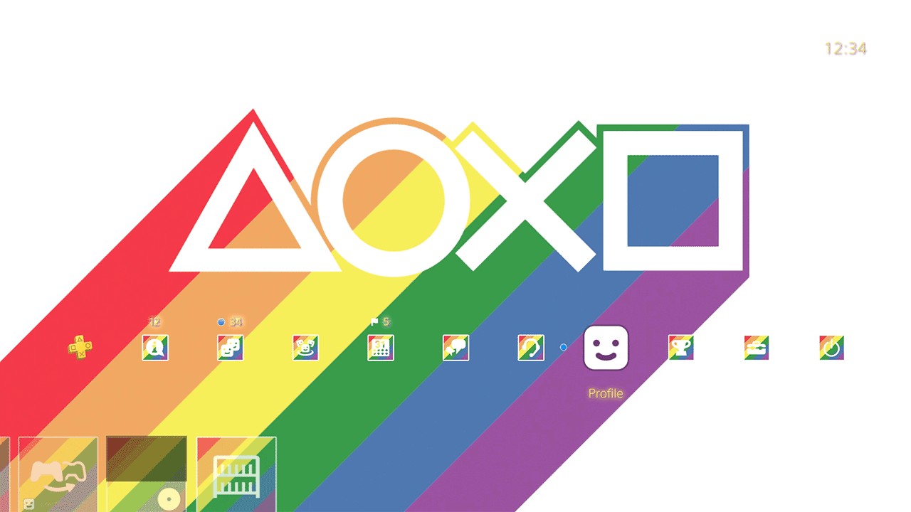 Sony cria layout para PlayStation 4 em homenagem ao mês do Orgulho LGBT