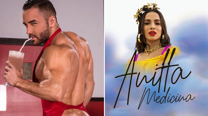  Ator pornô gay divulga novo single da Anitta de forma inusitada