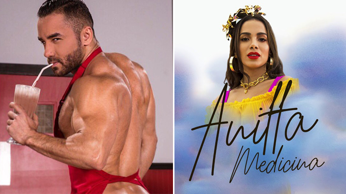 Ator pornô gay divulga novo single da Anitta de forma inusitada