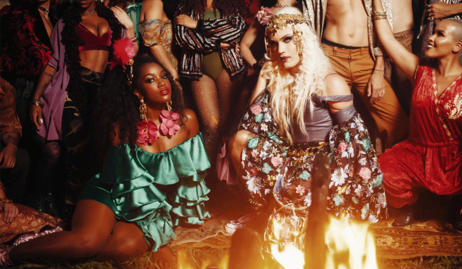 Aretuza Lovi explora o universo cigano no clipe de “Movimento”, parceria com Iza