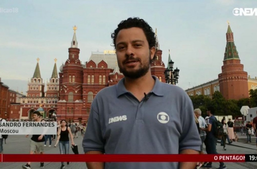  Correspondente da GloboNews sai do armário ao vivo durante cobertura da Copa na Rússia