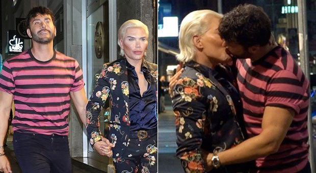 Ken Humano é visto aos beijos com novo namorado cirurgião plástico