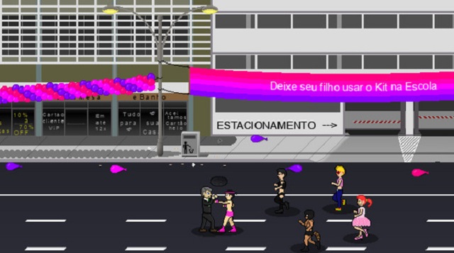 Ministério Público investiga jogo em que personagem de Bolsonaro espanca gays