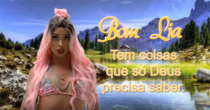 Lia Clark abusa do glitter e close em novo clipe; confira “Tu Aguenta”