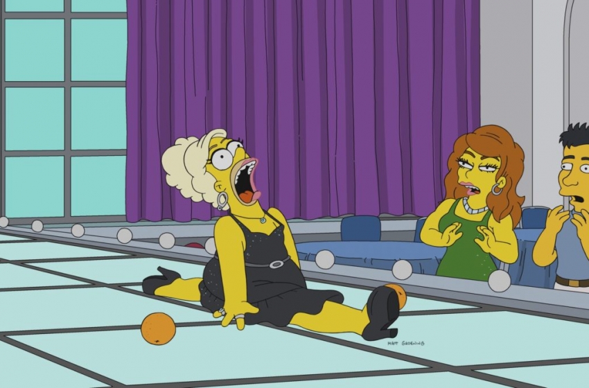  Os Simpsons: Homer aparece montado de drag queen em imagem de episódio com RuPaul