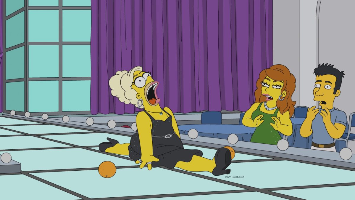 Os Simpsons: Homer aparece montado de drag queen em imagem de episódio com RuPaul