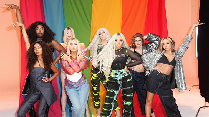  Little Mix relança clipe em versão pride com drag queens