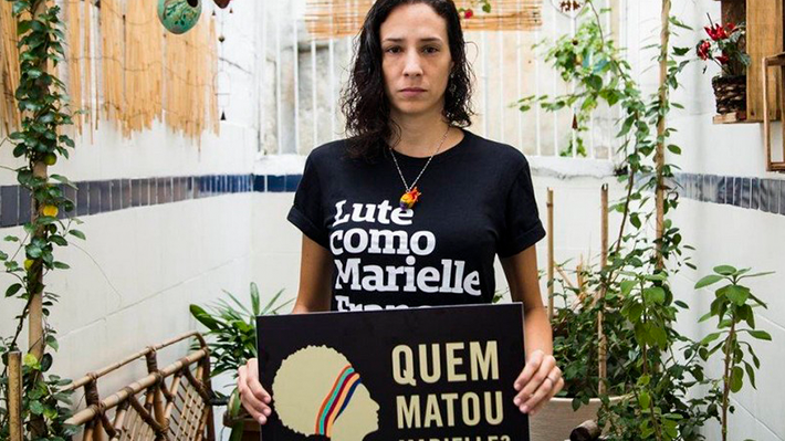 Viúva de Marielle participa de palestra sobre a criminalização da LGBTfobia em Mesquita (RJ)