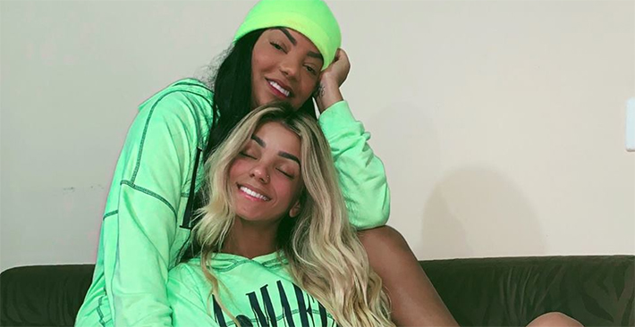 Namorada diz que Ludmilla recebeu ameaças antes de assumir namoro