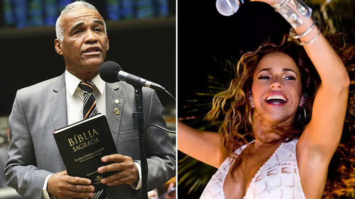 Deputado ex-gay terá que se retratar publicamente com Daniela Mercury por postagens homofóbicas