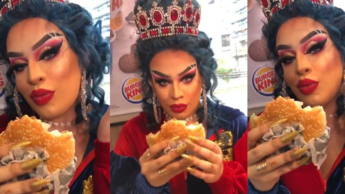  Gloria Groove é a nova rainha do Burger King