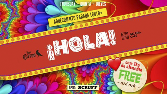  RJ: Festa ¡HOLA! entra no clima de aquecimento da Parada LGBTQI+ carioca