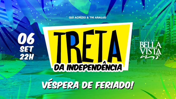 RJ: Treta da Indepedência promete aquele agitão na véspera do feriado!